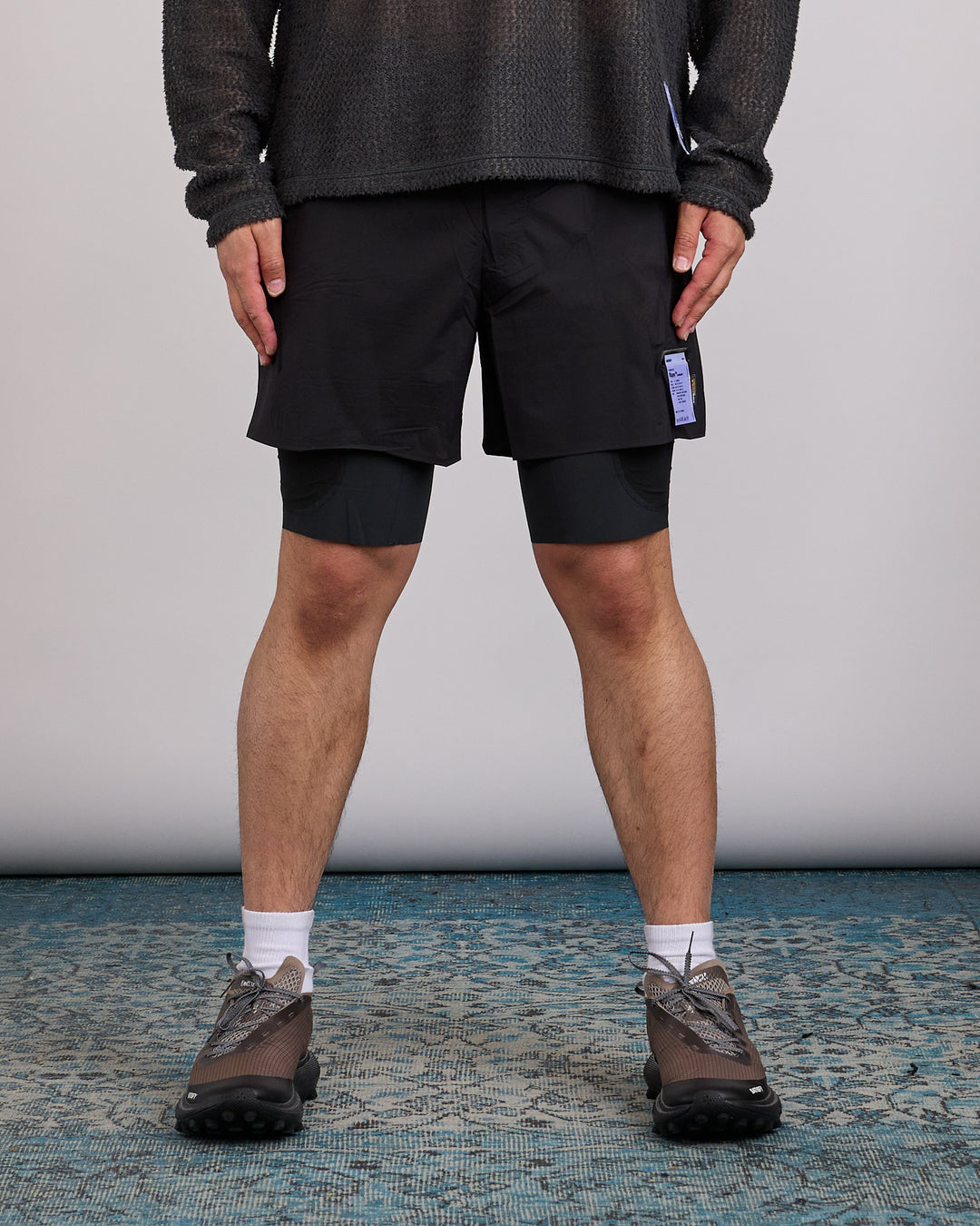 SATISFY Rippy Cordura 8" Trail Short Black