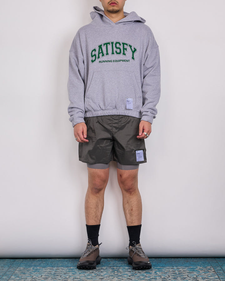 SATISFY SoftCell Arch Logo Hoodie Heather Grey