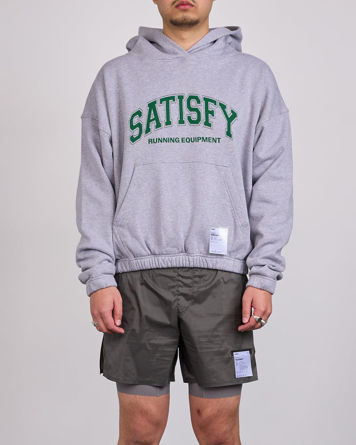 SATISFY SoftCell Arch Logo Hoodie Heather Grey