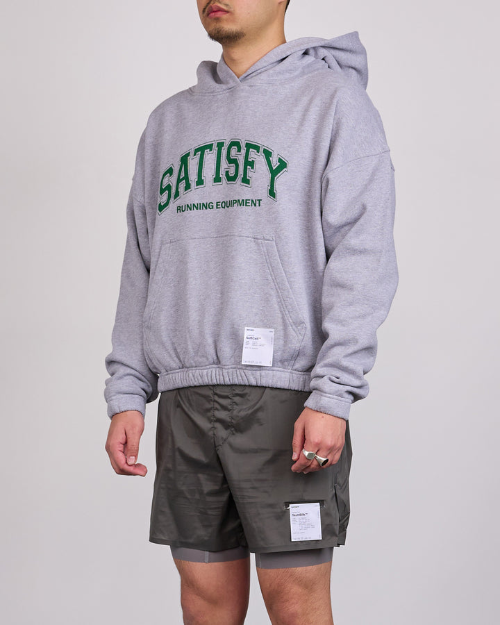 SATISFY SoftCell Arch Logo Hoodie Heather Grey