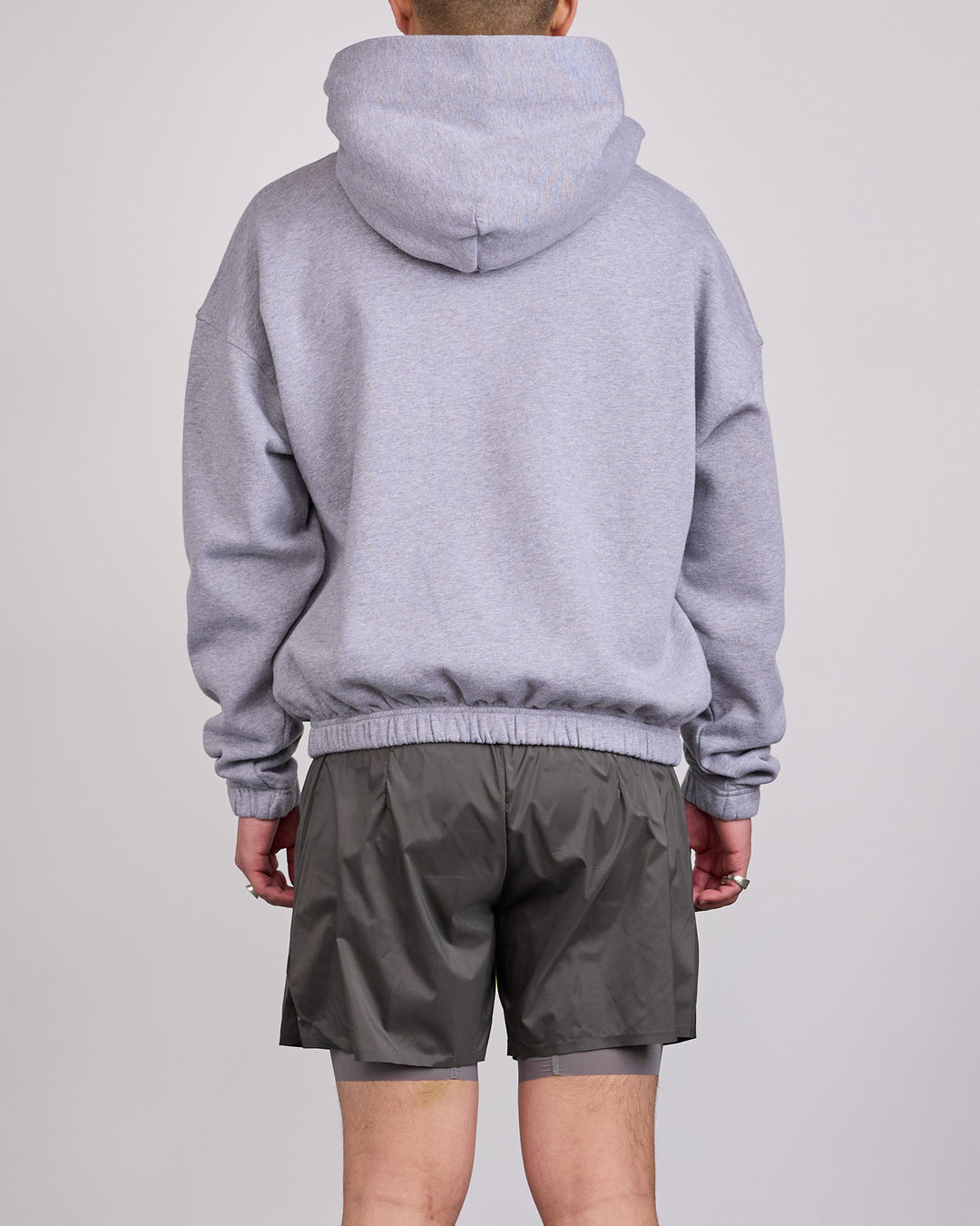 SATISFY SoftCell Arch Logo Hoodie Heather Grey