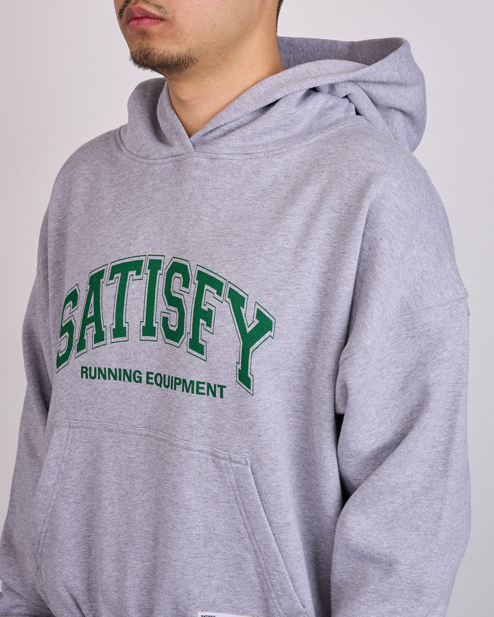 SATISFY SoftCell Arch Logo Hoodie Heather Grey
