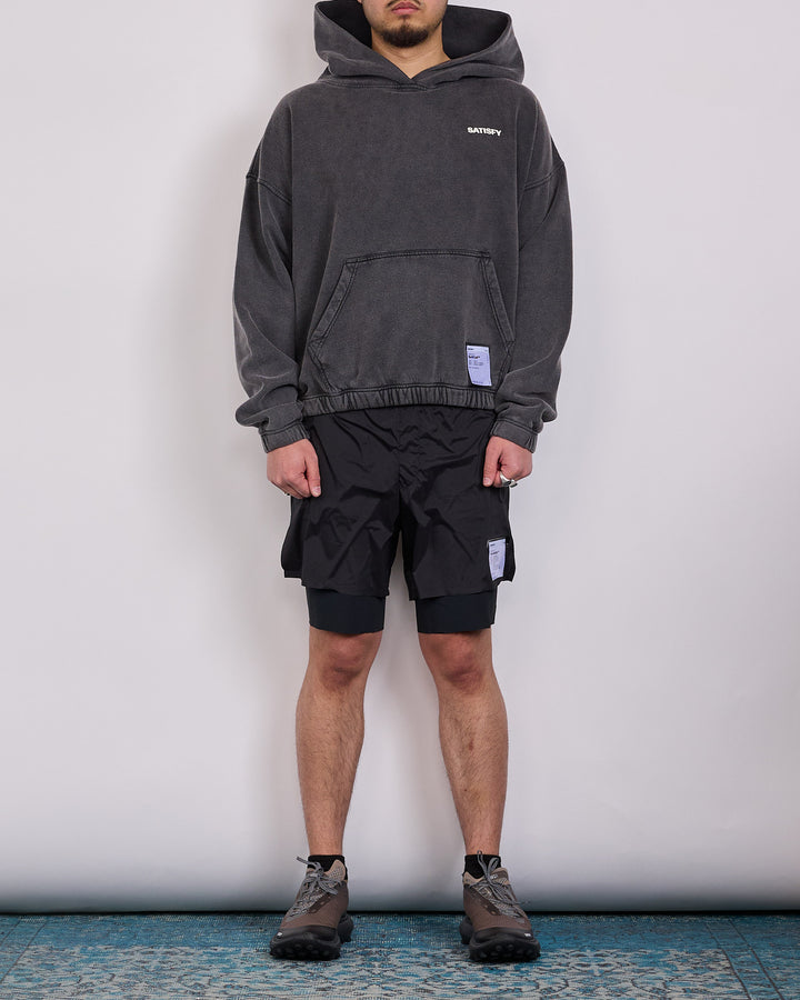 SATISFY SoftCell Hoodie Small Logo Aged Black