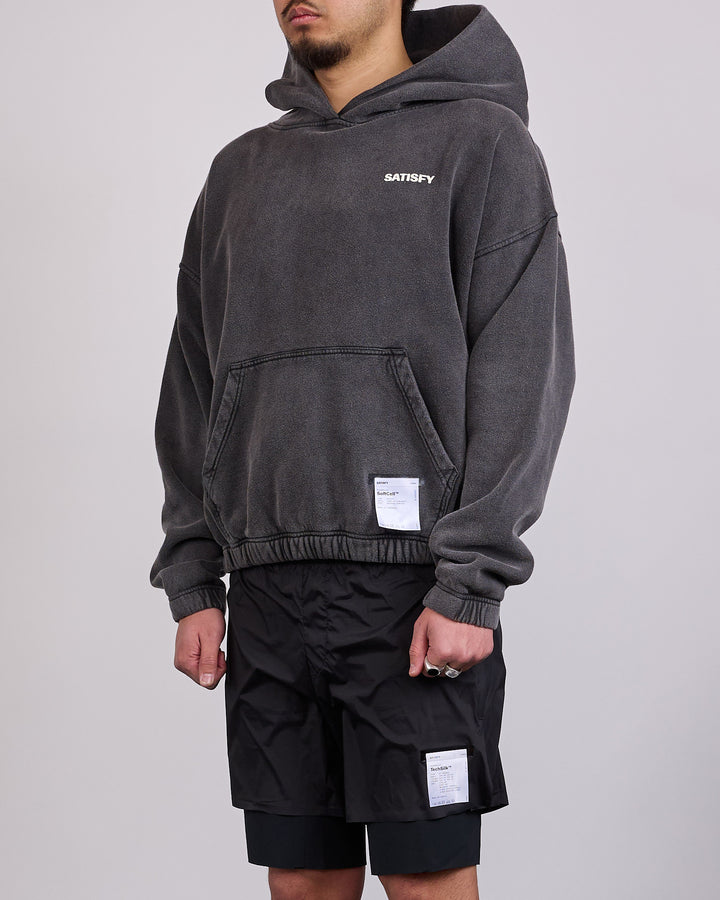 SATISFY SoftCell Hoodie Small Logo Aged Black