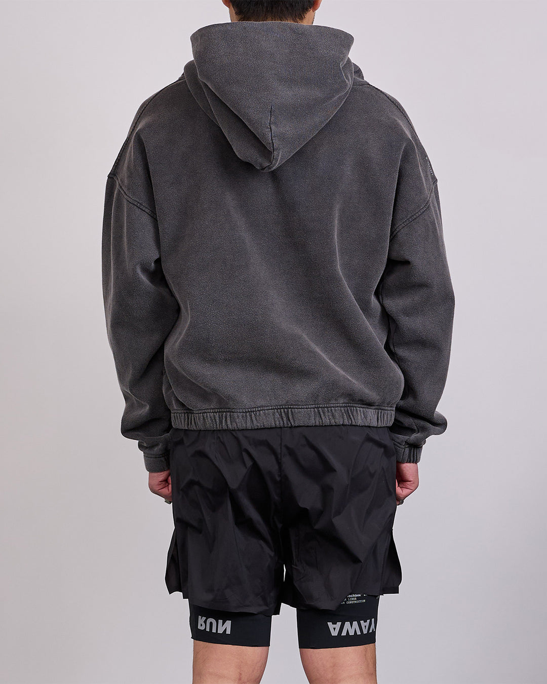 SATISFY SoftCell Hoodie Small Logo Aged Black