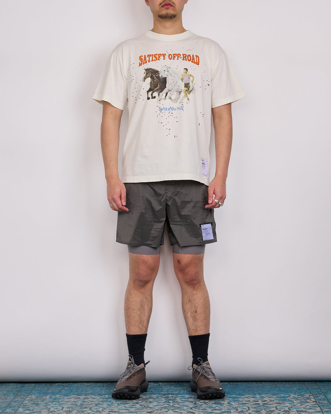 SATISFY TechSilk 5" Short Raven