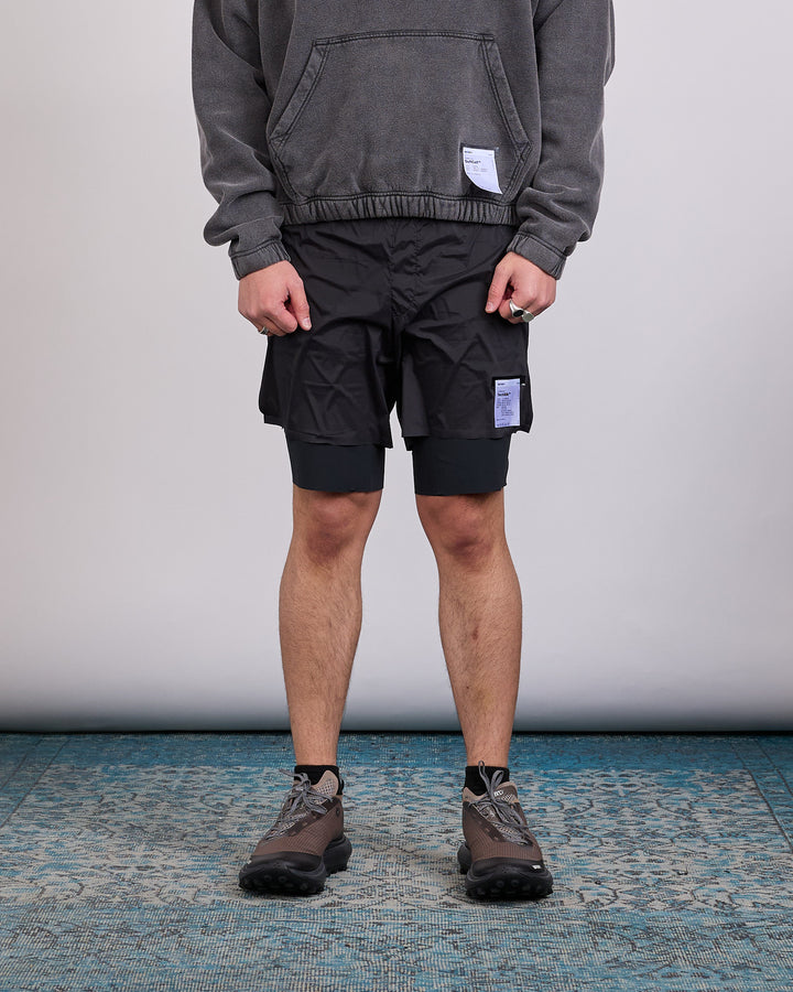 SATISFY TechSilk 8" Short Black