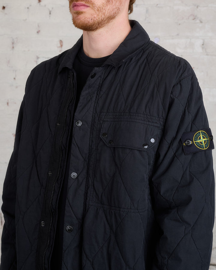 Stone Island Brushed Tela Jacket Black