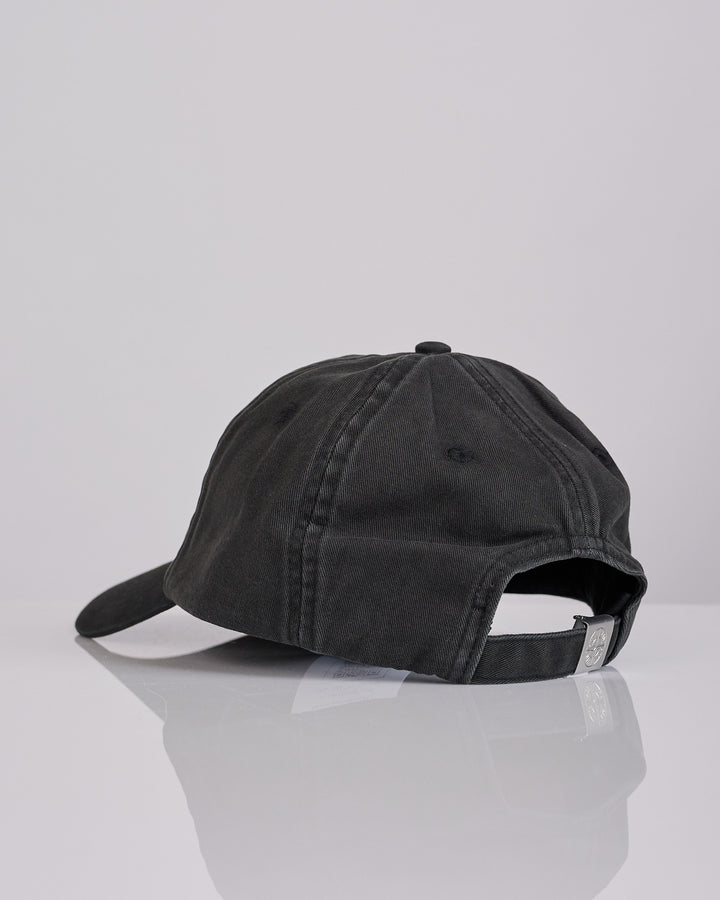 Stone Island Brushed Washed Gabardine Cap Black