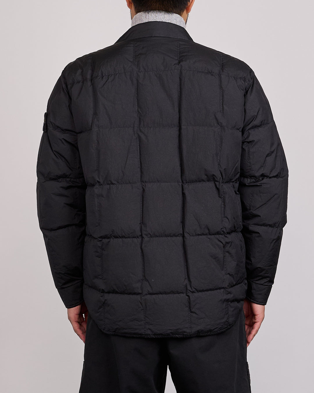 Stone Island Crinkle Reps NY Insulated Jacket Black