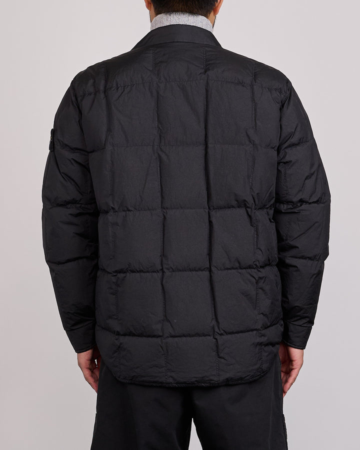 Stone Island Crinkle Reps NY Insulated Jacket Black