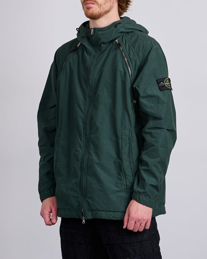 Stone Island David Light-TC Zipper Jacket Juniper