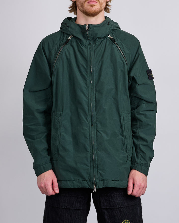 Stone Island David Light-TC Zipper Jacket Juniper