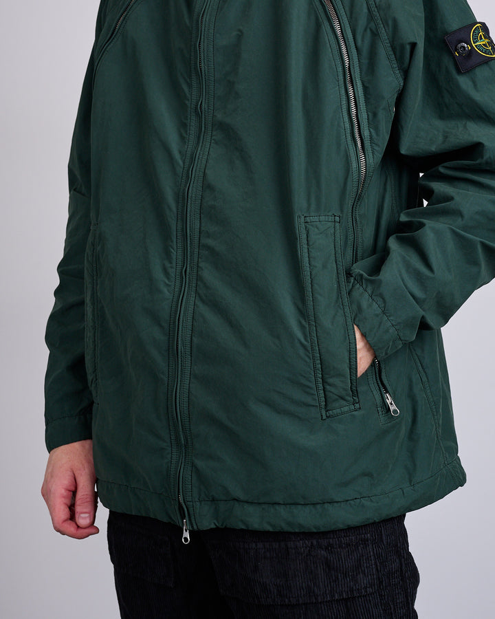 Stone Island David Light-TC Zipper Jacket Juniper