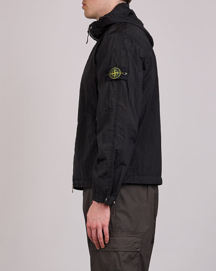 Stone Island Econyl Nylon Metal Watro Short Parka Black