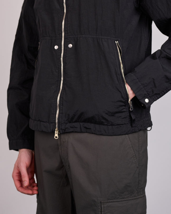 Stone Island Econyl Nylon Metal Watro Short Parka Black