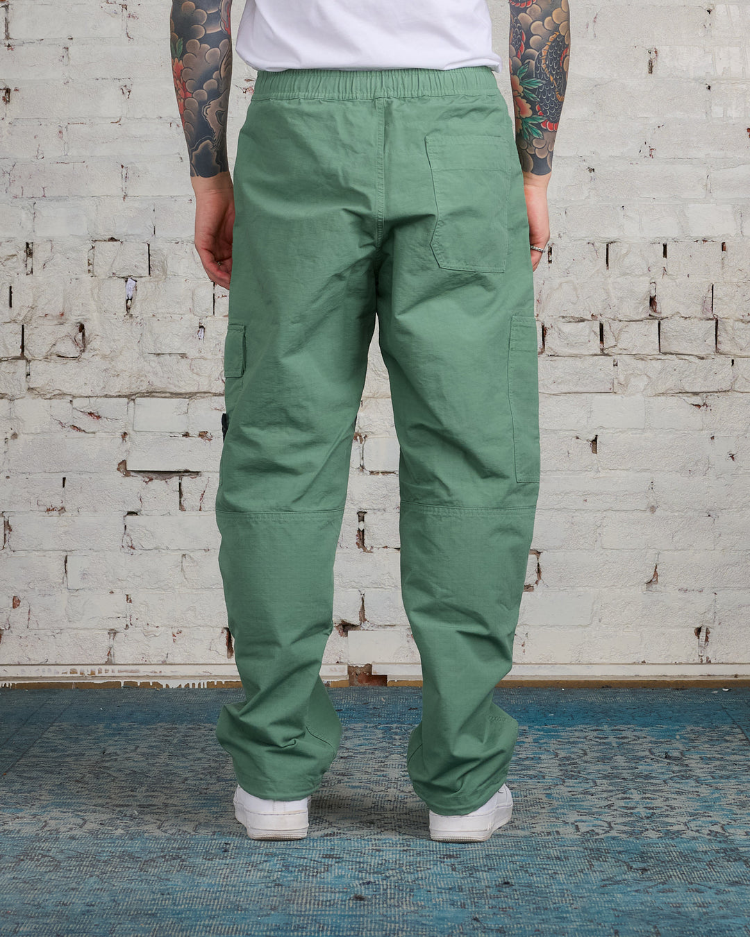 Stone Island GD Cotton Ripstop Cargo Pant Sage