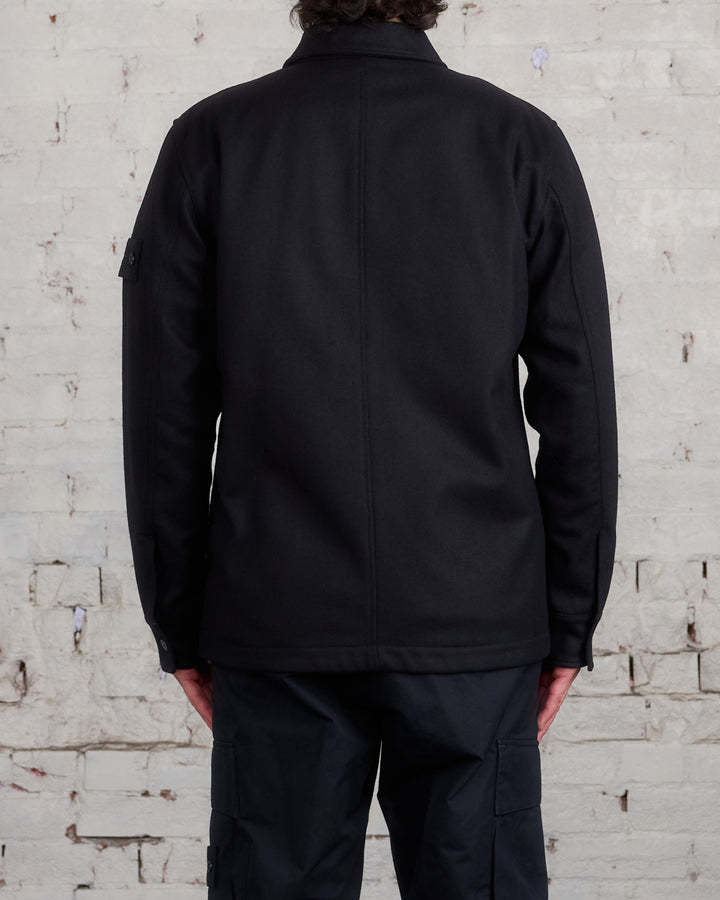 Stone Island Ghost Piece Primaloft Overshirt Black