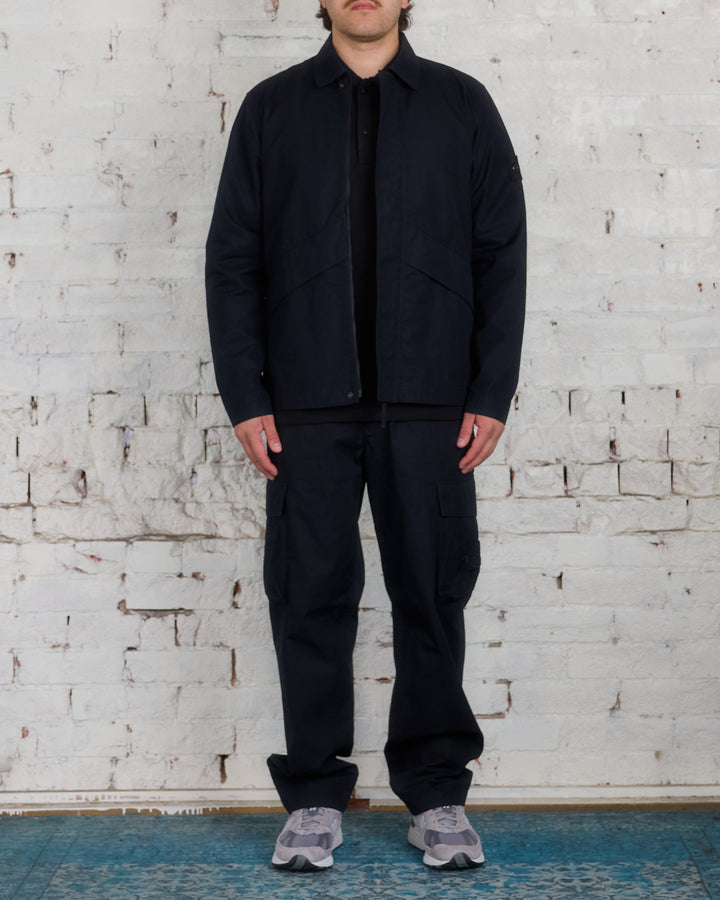 Stone Island Ghost Piece Ventile Overshirt Black