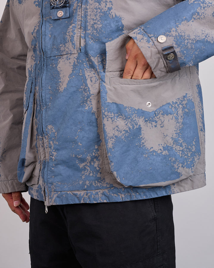 Stone Island Hand-Painted David Light-TC Jacket Grey
