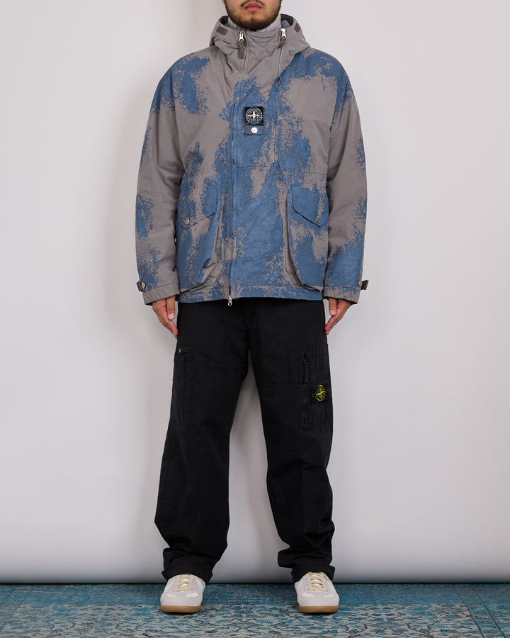 Stone Island Hand-Painted David Light-TC Jacket Grey