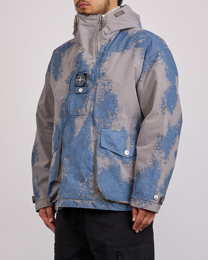 Stone Island Hand-Painted David Light-TC Jacket Grey