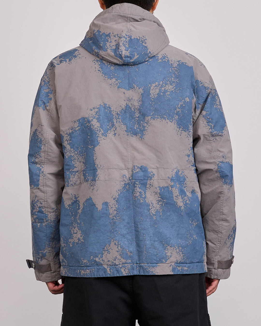 Stone Island Hand-Painted David Light-TC Jacket Grey