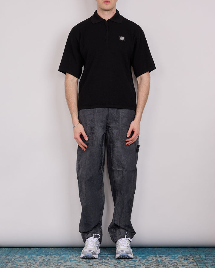Stone Island Hand Sprayed Reflective Trouser Black