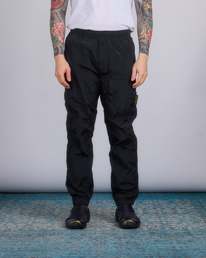 Stone Island Iridescent Nylon Metal Pant Black