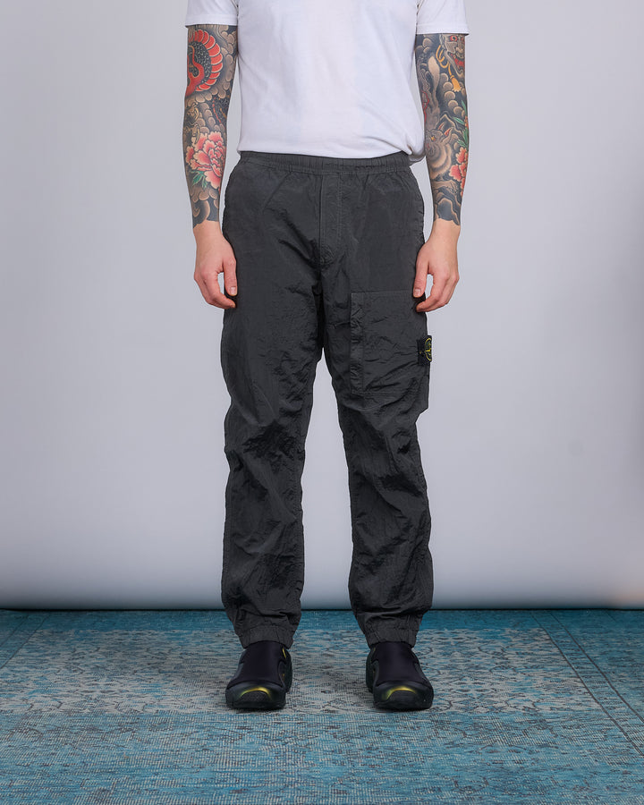 Stone Island Iridescent Nylon Metal Pant Lead Grey