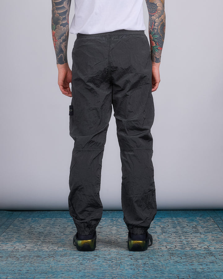 Stone Island Iridescent Nylon Metal Pant Lead Grey