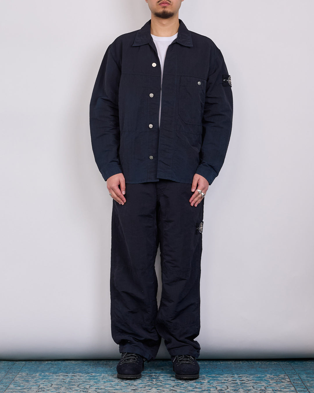 Stone Island Naslan Corrosion Overshirt Black