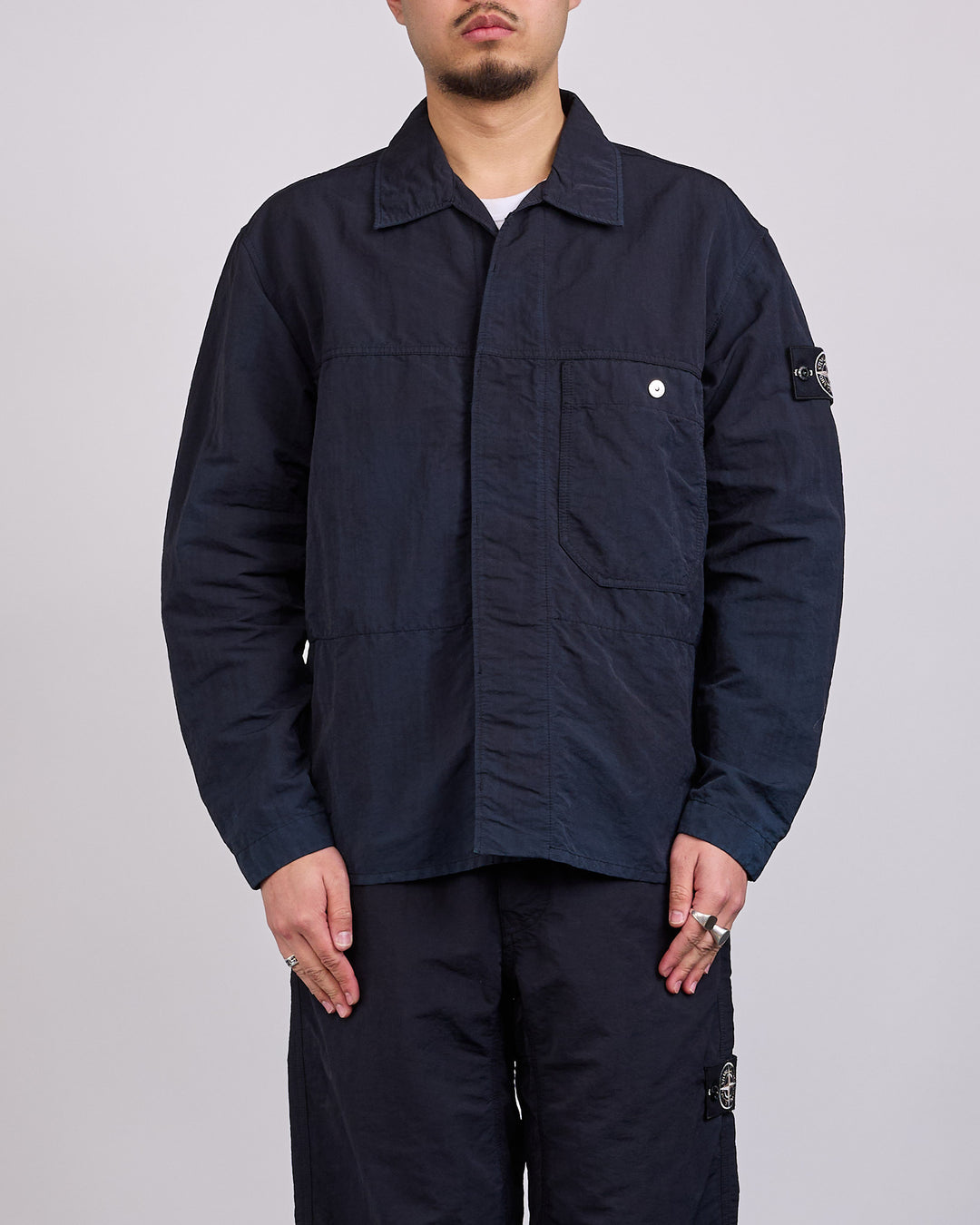 Stone Island Naslan Corrosion Overshirt Black