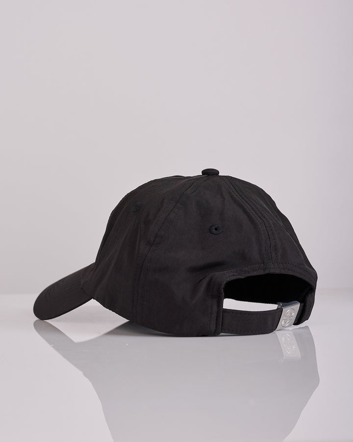 Stone Island Nylon Recycled Oxford Cap Black