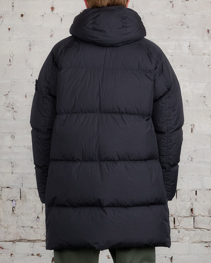 Stone Island Nylon Rep Down Parka Black