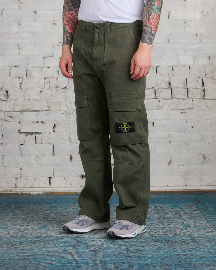 Stone Island Panama Relaxed Cargo Pant Musk