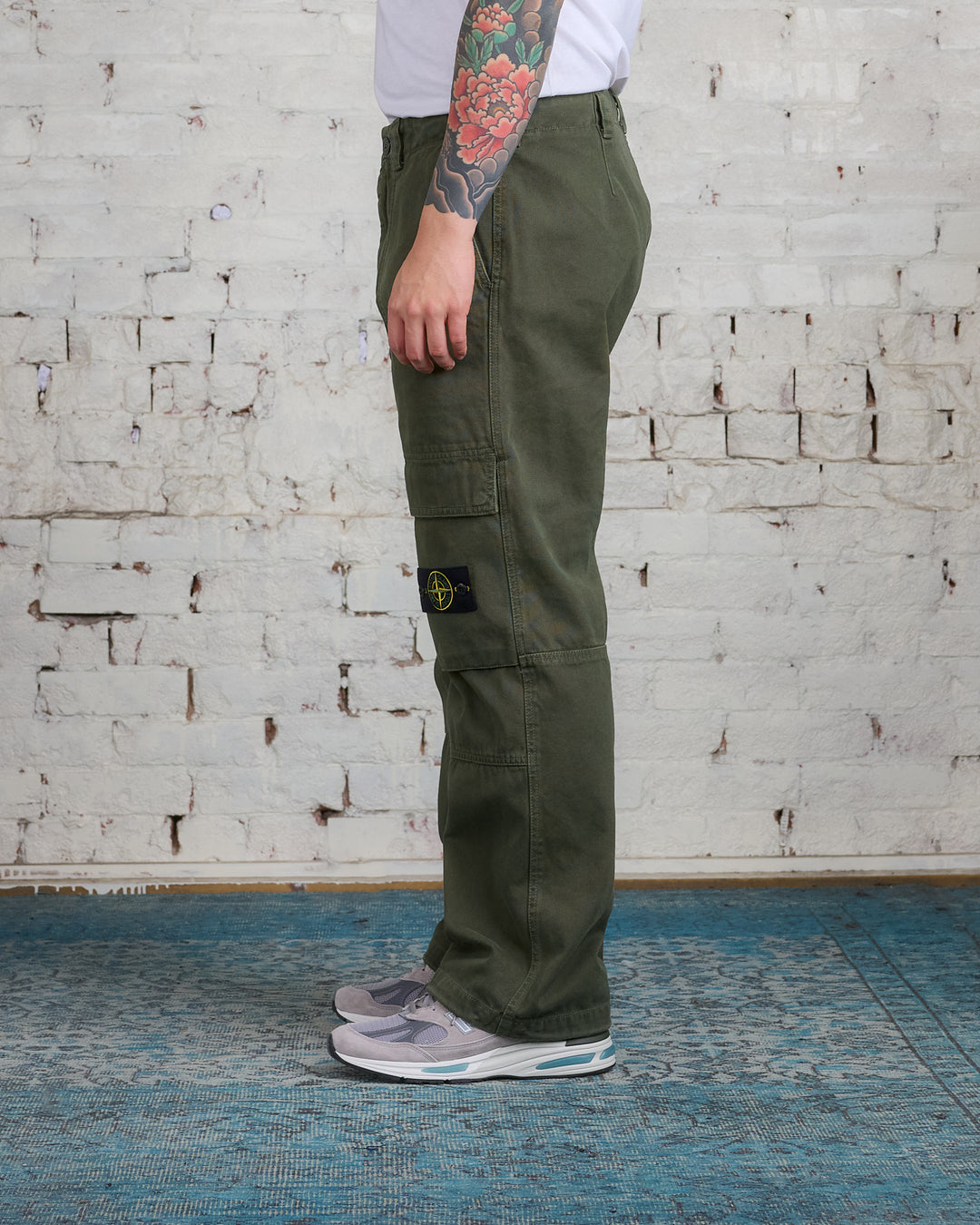 Stone Island Panama Relaxed Cargo Pant Musk