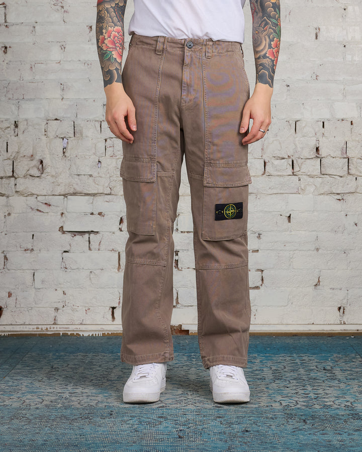 Stone Island Panama Relaxed Cargo Pant Walnut