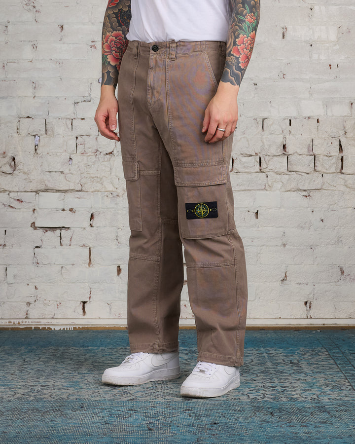 Stone Island Panama Relaxed Cargo Pant Walnut