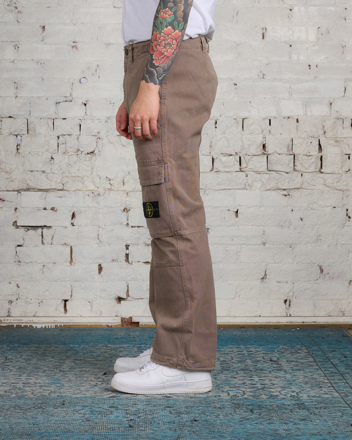 Stone Island Panama Relaxed Cargo Pant Walnut