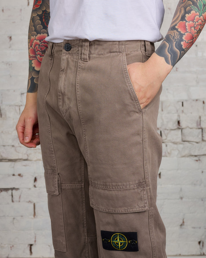 Stone Island Panama Relaxed Cargo Pant Walnut