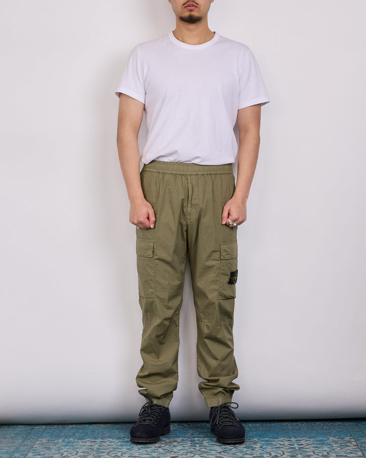 Stone Island Parachute Tela Stretch Cargo Pant Military
