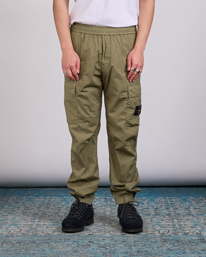 Stone Island Parachute Tela Stretch Cargo Pant Military