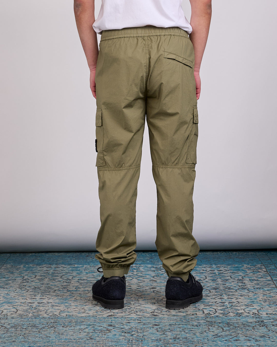 Stone Island Parachute Tela Stretch Cargo Pant Military