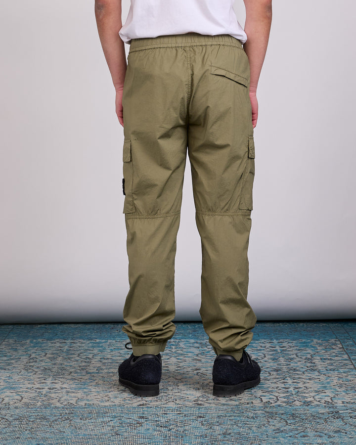 Stone Island Parachute Tela Stretch Cargo Pant Military
