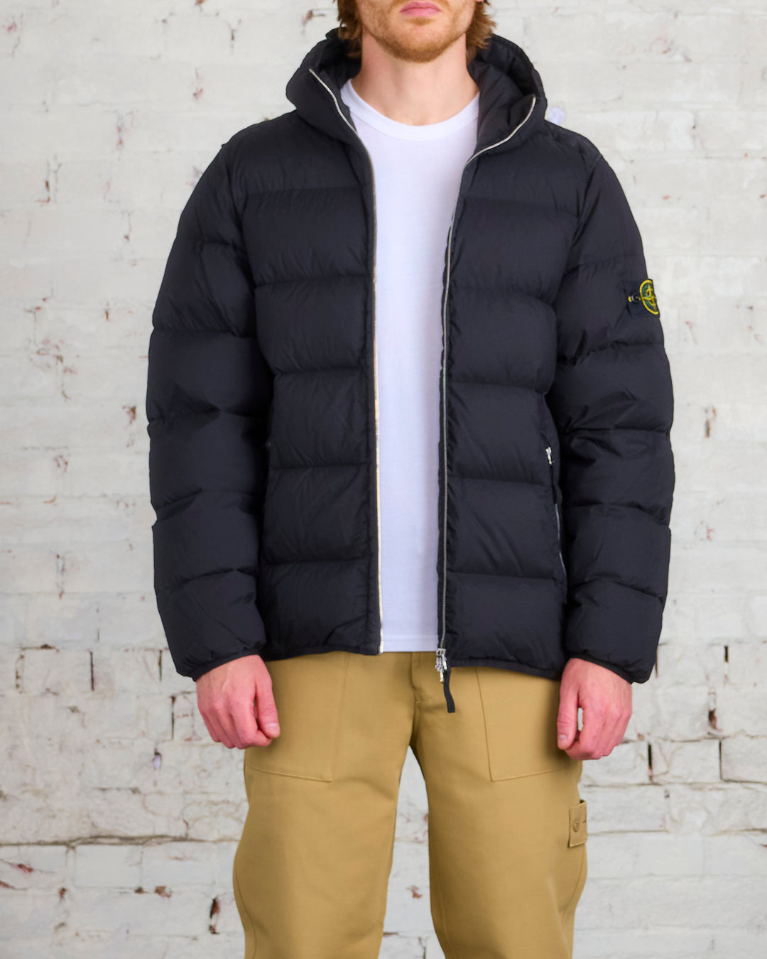 Stone Island Seamless Tunnel Down Jacket Olive – LESS 17