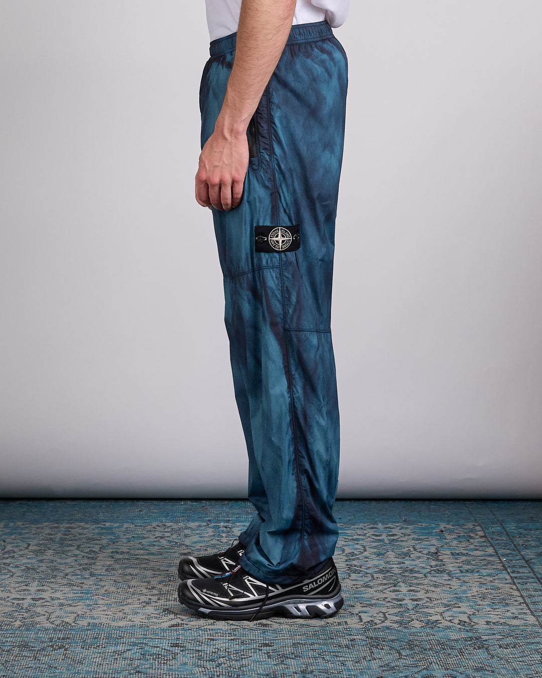 Stone Island Skin Touch Nylon-TC Corrosion Pant Black