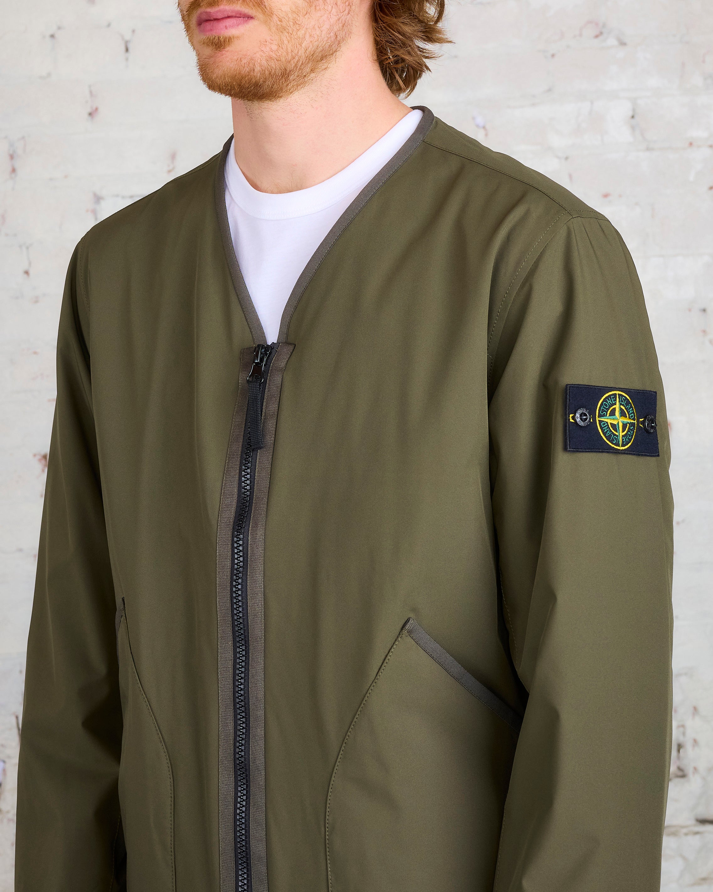 Stone Island Softshell-R_e.dye Primaloft Liner Jacket Olive – LESS 17