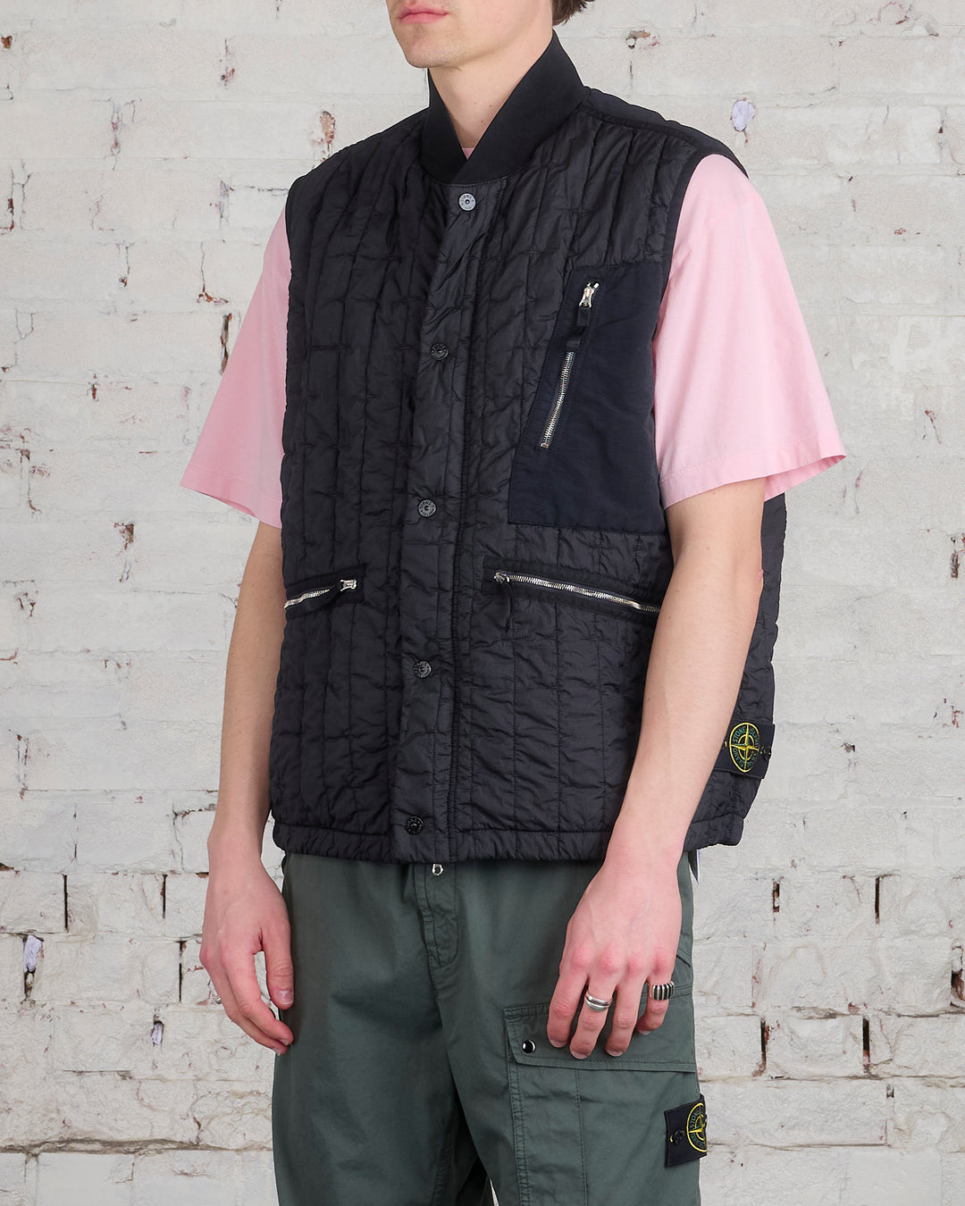 Stone Island Stella Primaloft Vest Black