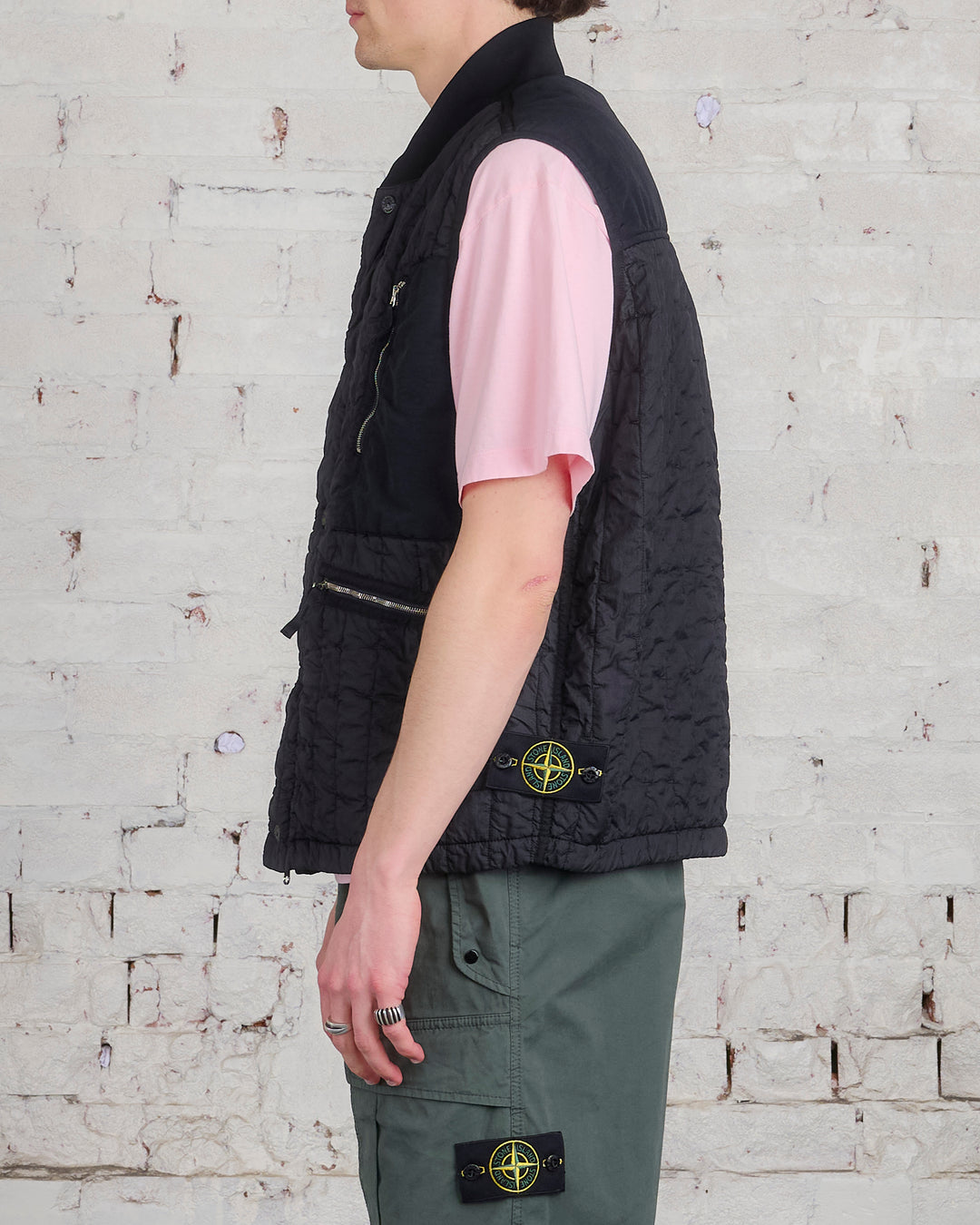 Stone Island Stella Primaloft Vest Black